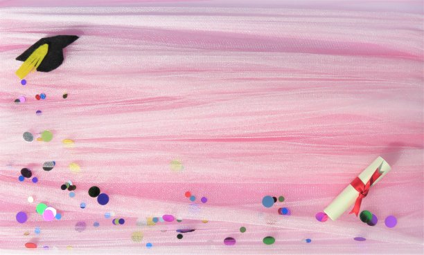 毕业典礼拍照框