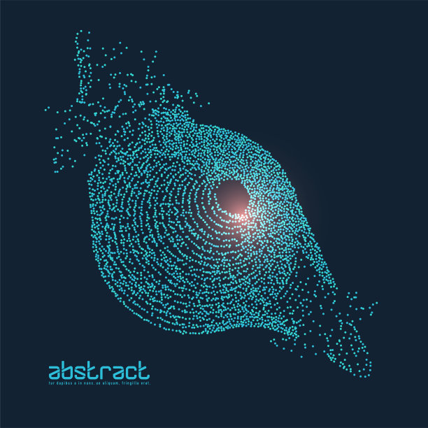 绚丽多彩的流动纹理图案