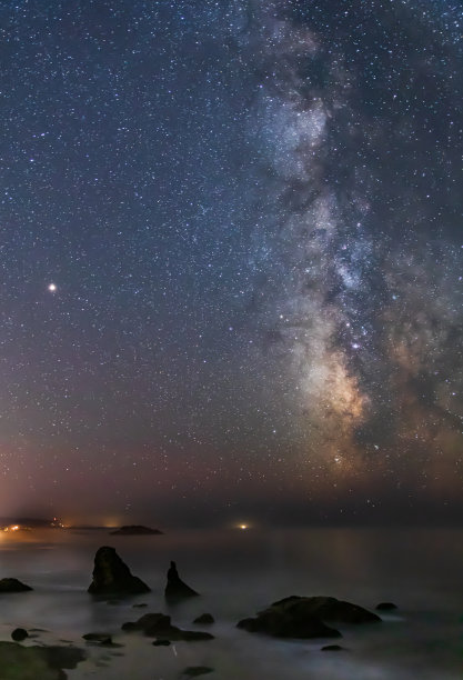 宽幅星空背景