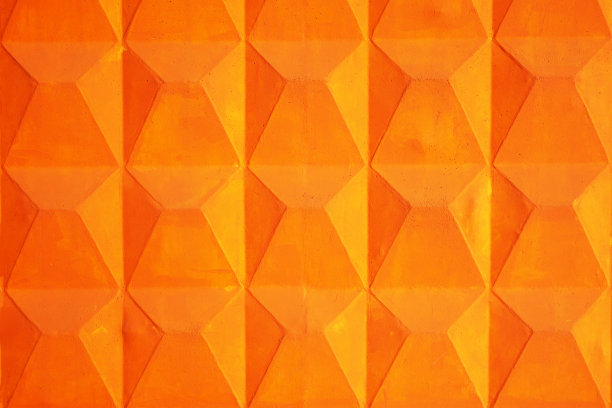 橙色方块底纹图案