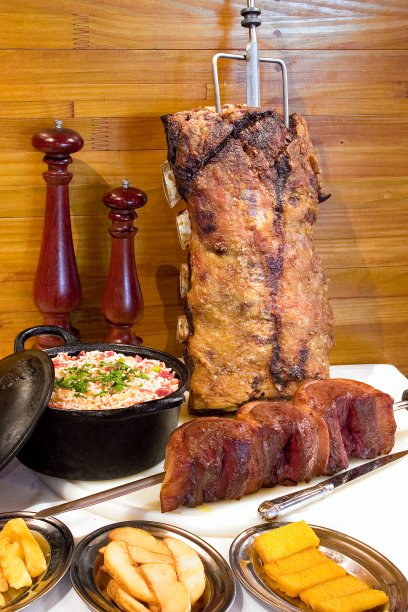 竖版餐饮美食烧烤