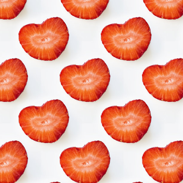 草莓 红色 心