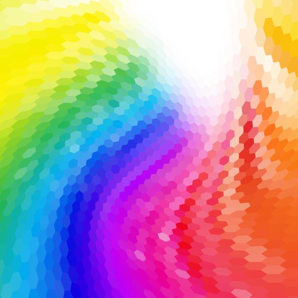 彩虹艺术线条线条纹理