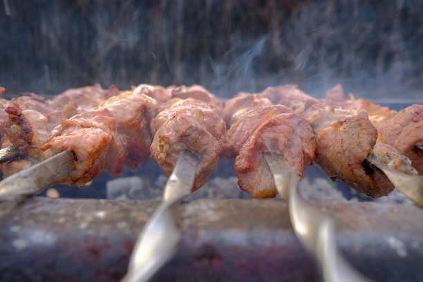 碳烧羊肉串