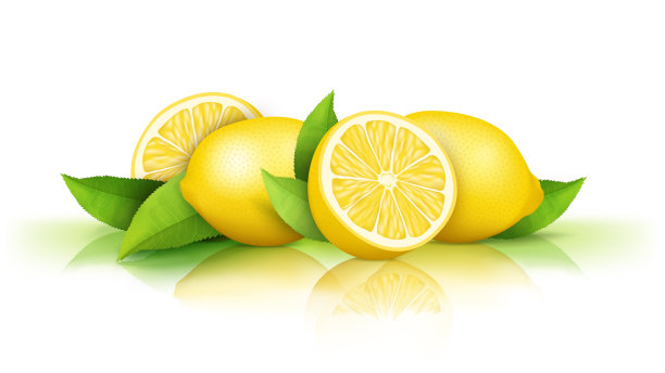 柠檬 黄色 海报 绿色