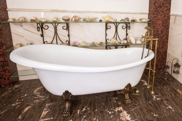 高端浴室纯铜水龙头