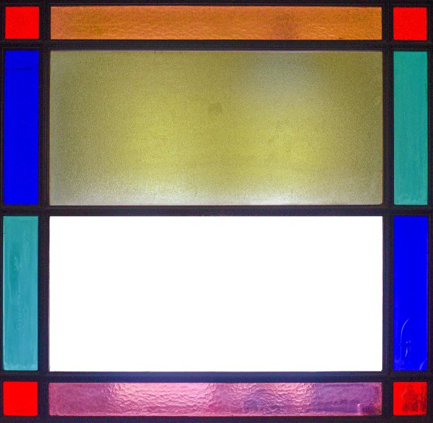 抽象形式教堂玻璃
