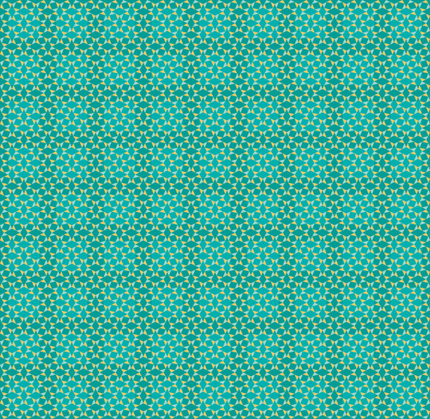 清新绿色方块背景图案