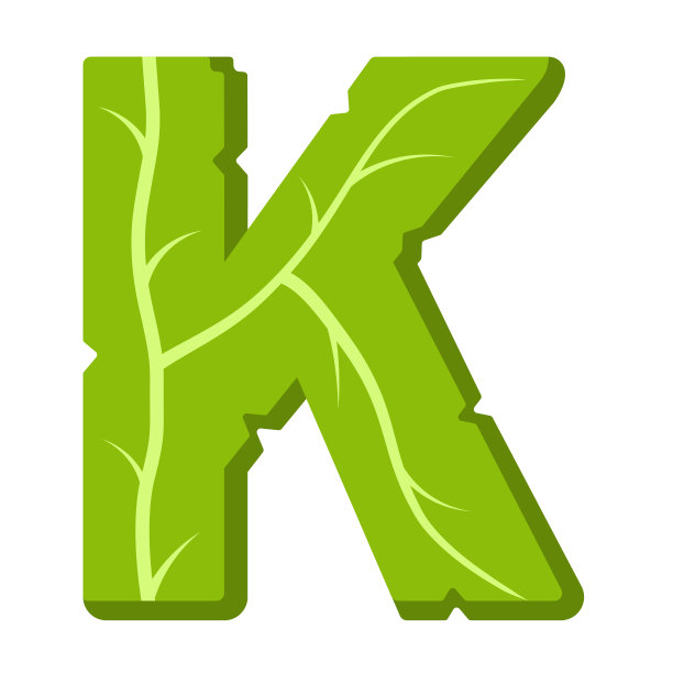 果实字母logo