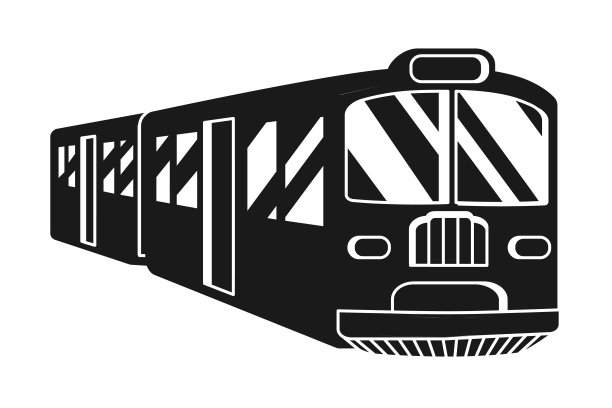 火车插画