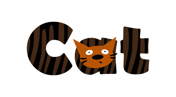 抽象猫logo