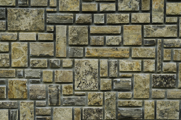 花岗岩石头墙