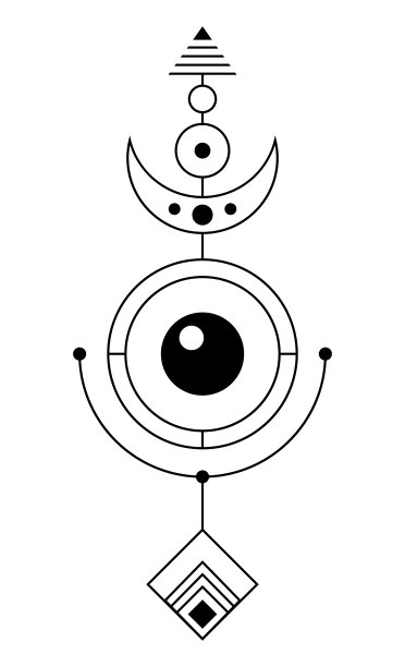 眼睛创意logo
