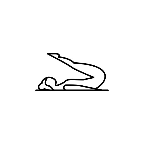 健身瑜伽logo标志