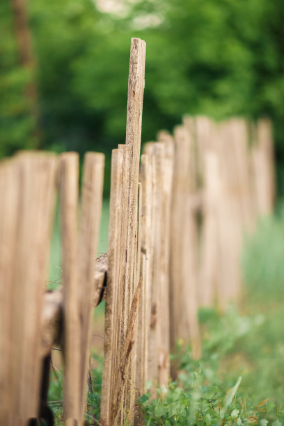 木条围栏