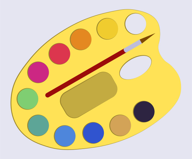 学校挂画