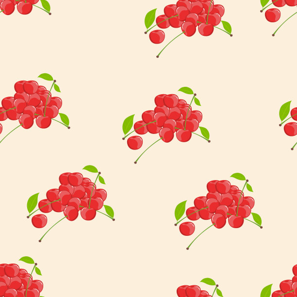 水果布料图案