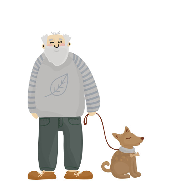 老人和狗