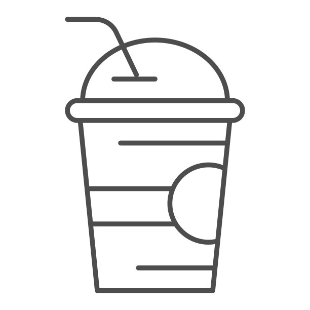 牛奶杯logo