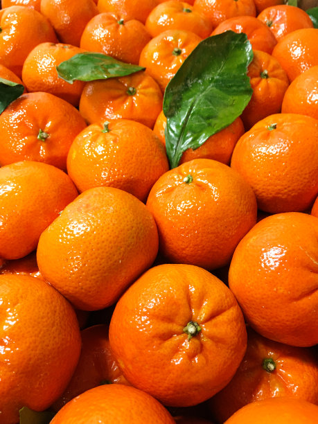 超市柑橘陈列