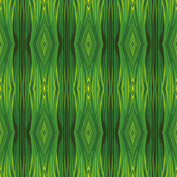 绿色竖条布纹壁纸纹理