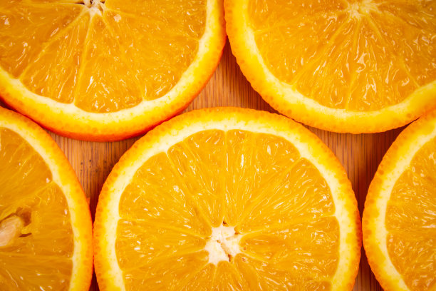橘子白底图