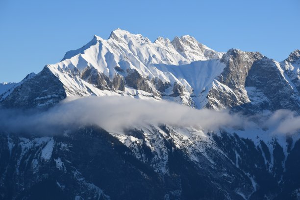 雪山 自然 瑞士 欧洲 高山