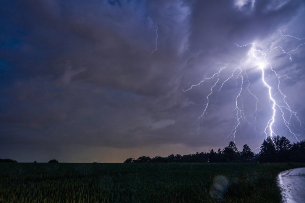 雨夜之景