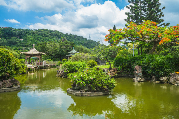 乡镇公园河流