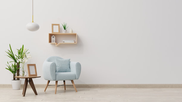 舒适简约的室内客厅场景