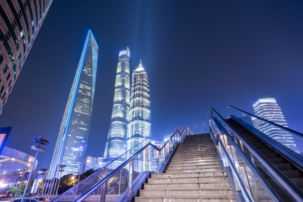 上海最高建筑夜景