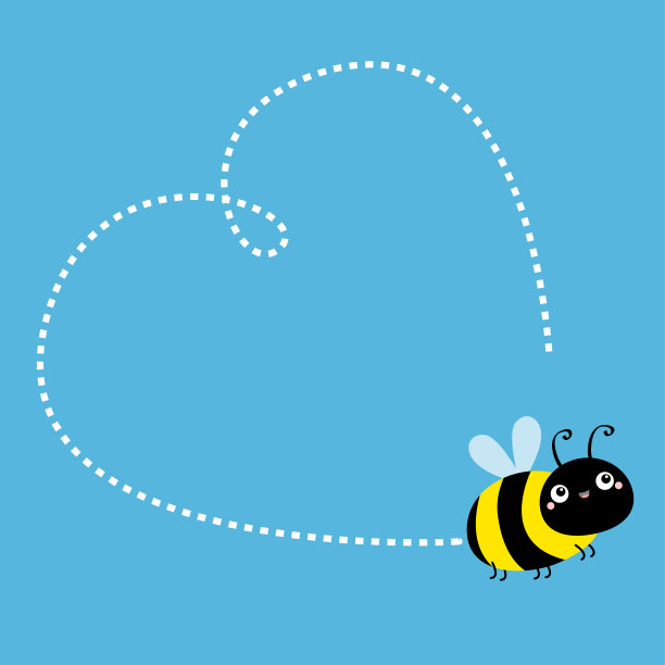 小蜜蜂卡通设计