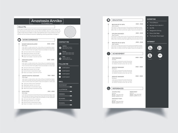 创意简历模板