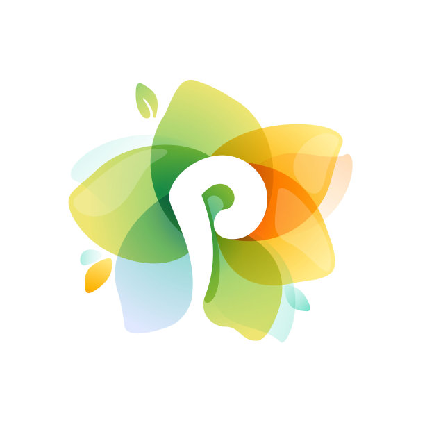 字母p标志logo