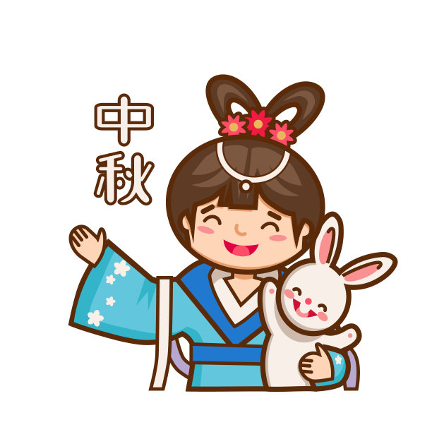 中式优雅女性插画海报