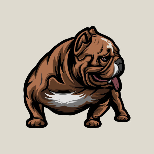 宠物小狗logo设计