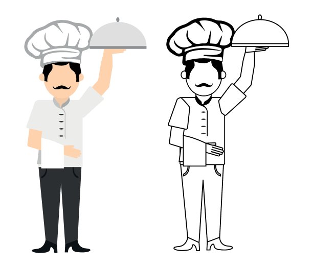 餐饮厨师logo