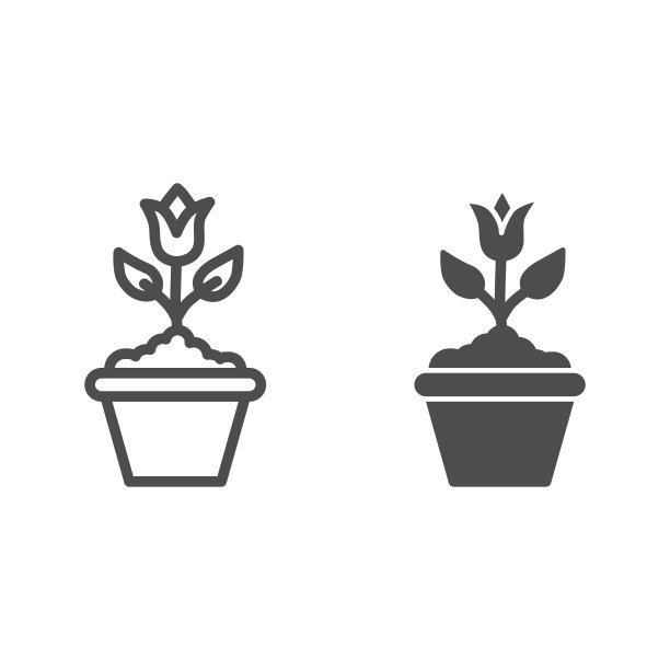绿色植物叶子logo