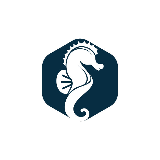 热带鱼logo设计,标志设计