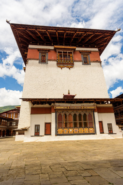 西藏风情建筑