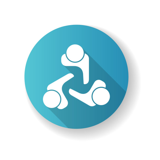 企业蓝白文化圈