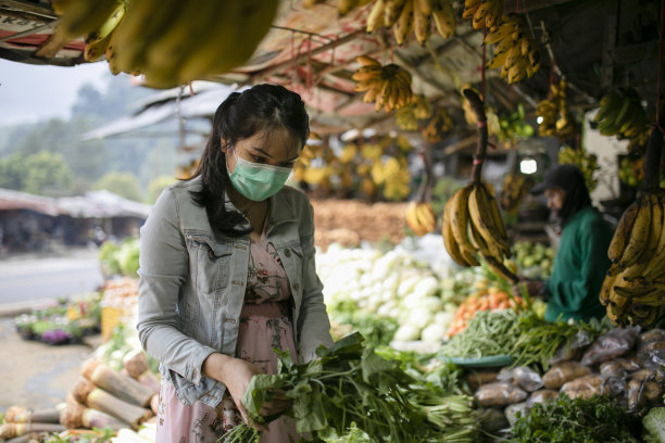 菜市场蔬菜摊子