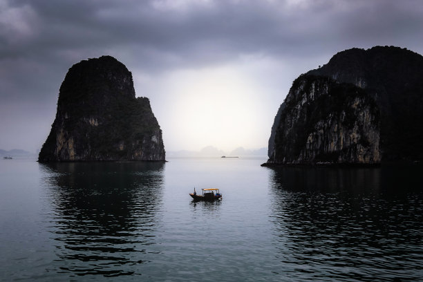 越南下龙湾,海滨风光