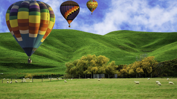 风景 自然 气球