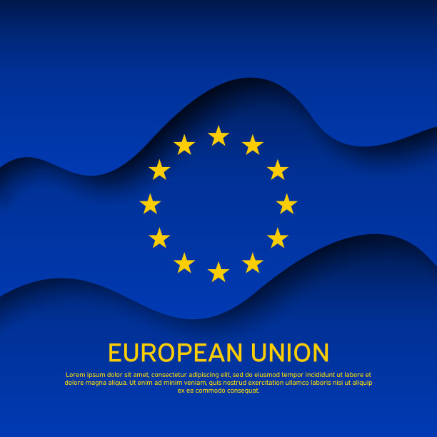 欧洲矢量旅游海报