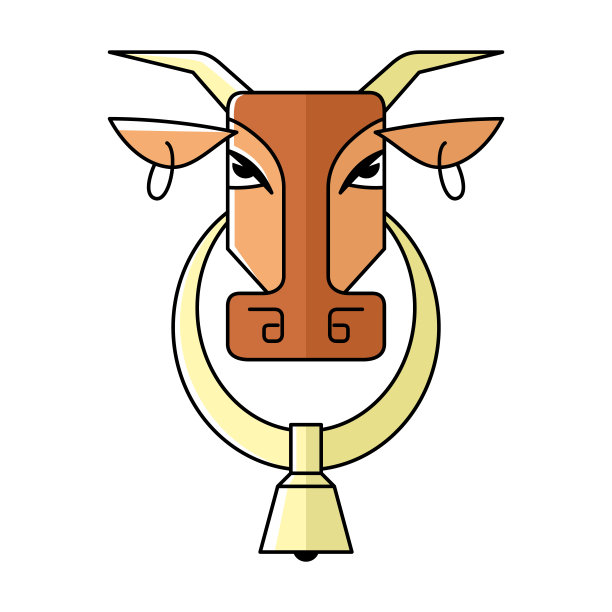 牛角logo设计