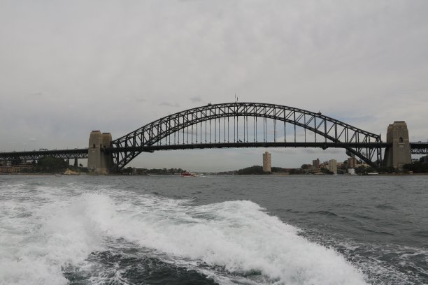 蓝天下的悉尼大桥