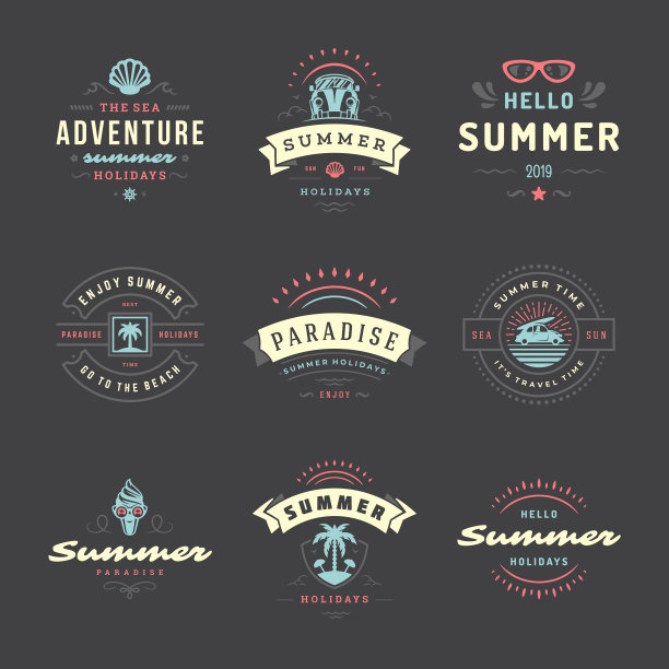 面包车字体设计