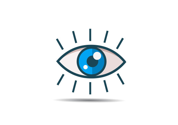 抽象眼睛logo