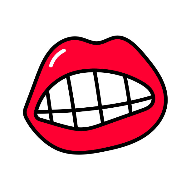 嘴巴logo